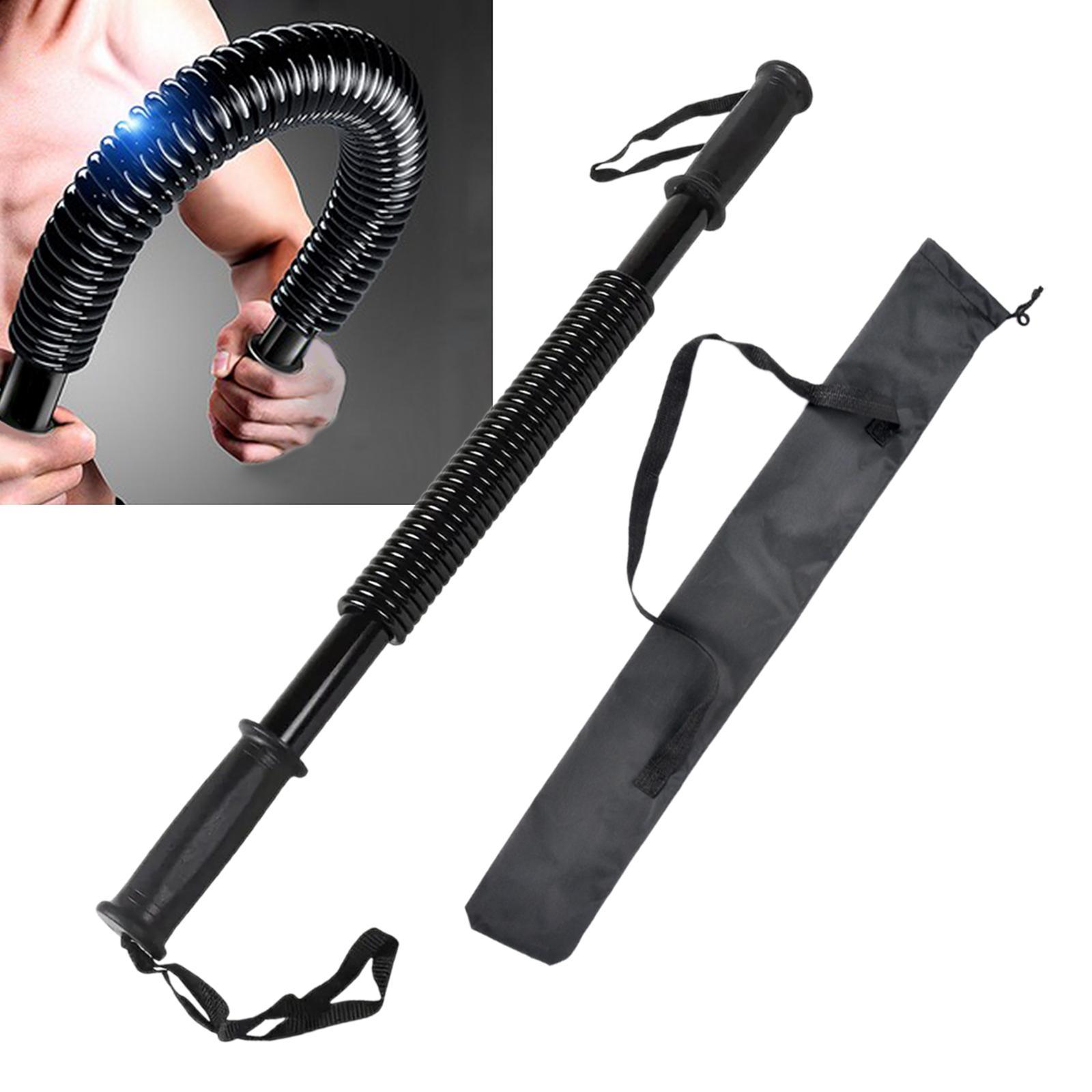1 Pcs Spring Power Twister Bar Chest Expander Fitness Muscle Pulling Chest Builder for Women Men Back Workout Equipment
