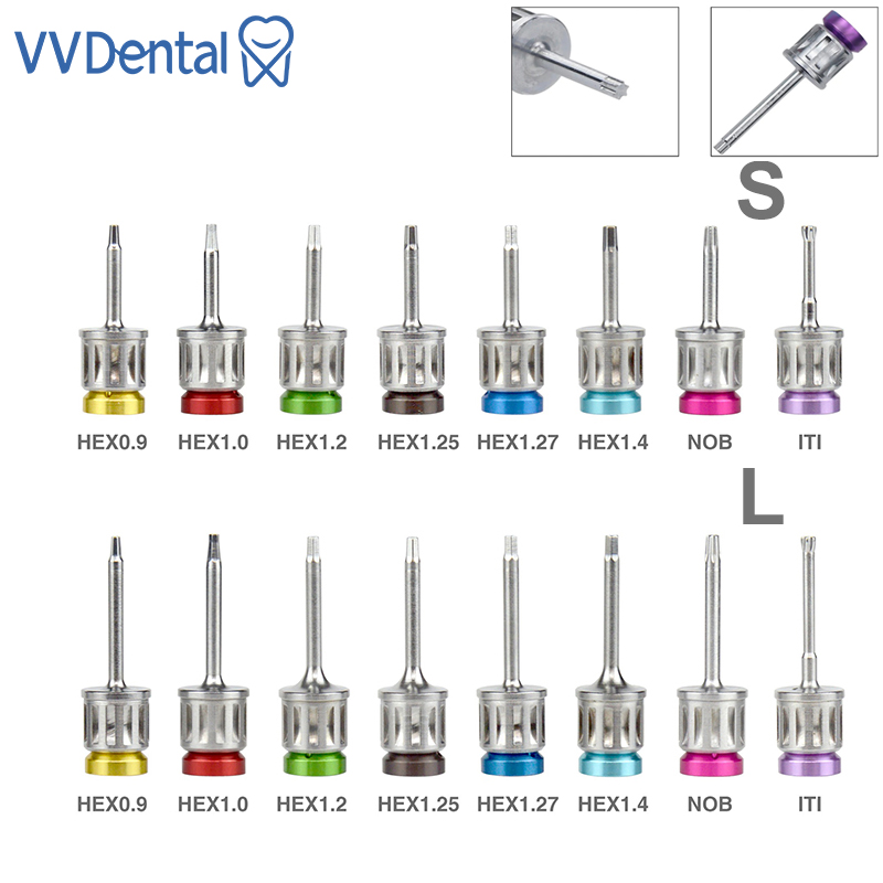 VVDental 1PC Dental Implant Torque Wrench Screwdriver Prosthetic Kit Ratchet Drivers Dentistry Implant Repair Tool 10-70NCM