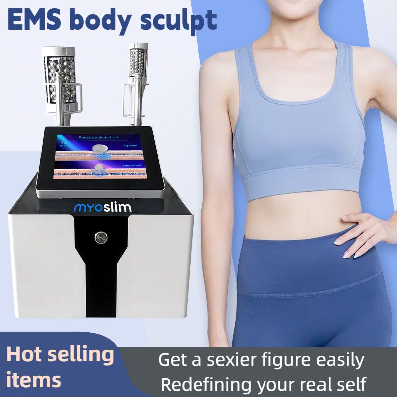 NEW MYOSLIM Roller Slimming Cellulite Reduction Inner Ball Roller 360 Degree Infrared Vacuum Roller Massage Beauty Machine.