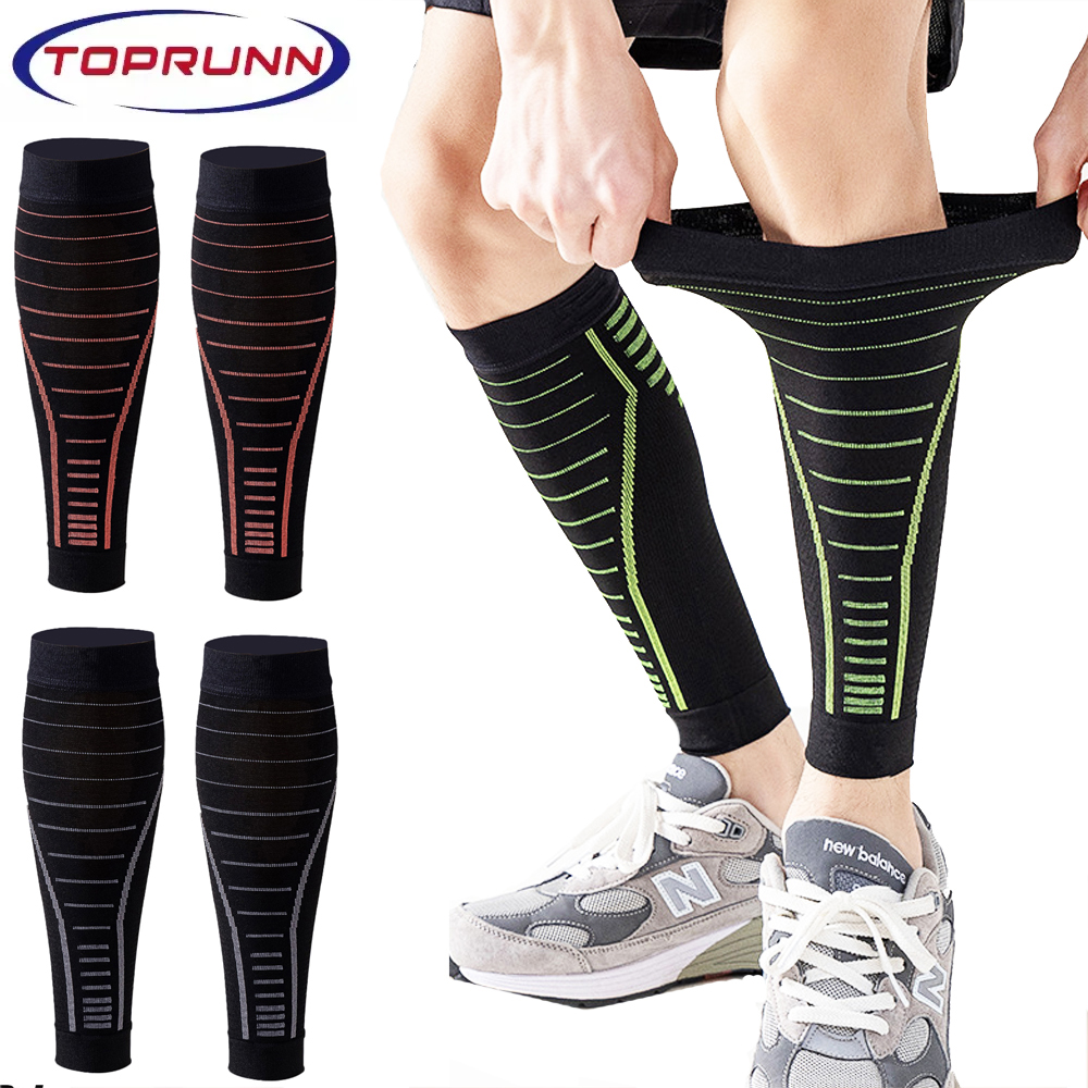 1Pair Lower Leg Calf Compression Brace for Swelling,Pressure Calf Support Bandage for Varicose Vein,Torn Calf Muscle,Strain