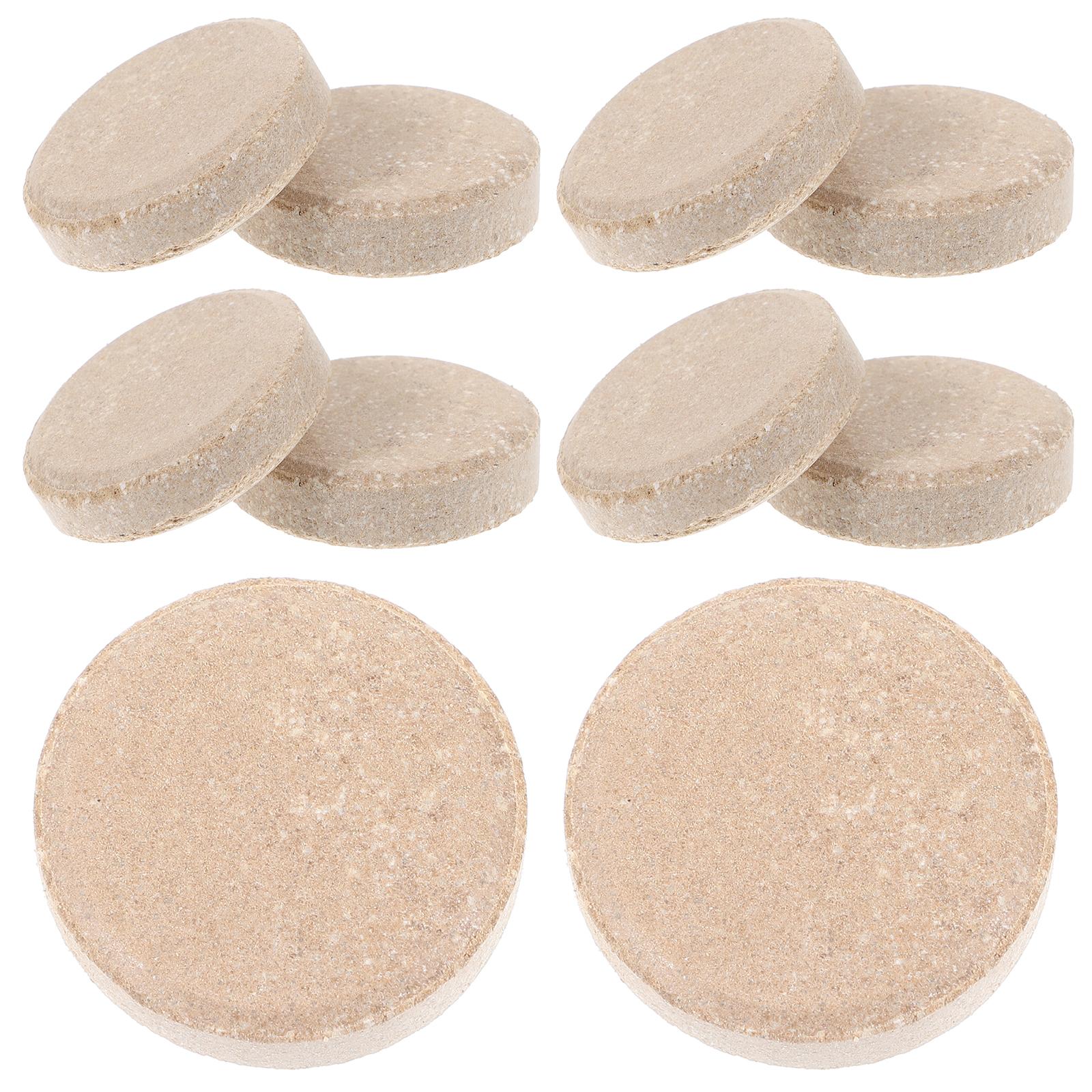 10 Pcs Foot Soaking Tablets Professional Ginger Foot Soak Portable Foot Bath Treatment Slices Foot Care Tools Skin Softening