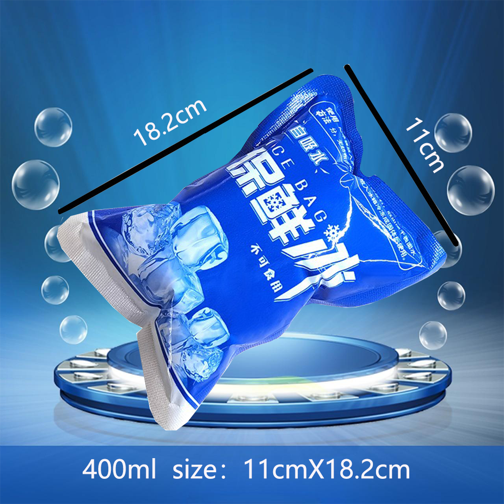 Self-Priming Gel Ice Packs Reusable Cold Compress Packs for Injuries, Pain Relief,Safe Eco-Friendly Hot and Cold Gel Packs