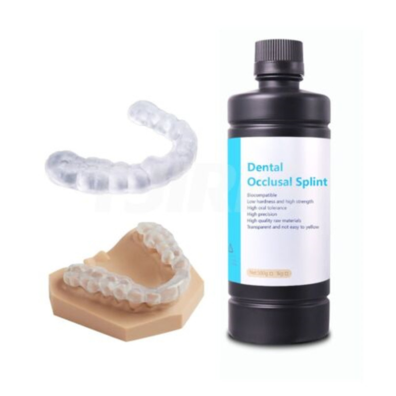 1kg 3D Printer Splint Resin Occlusal Splints Fixation And Transfer Templates Resin For Manufacturing Splints Biocompatible
