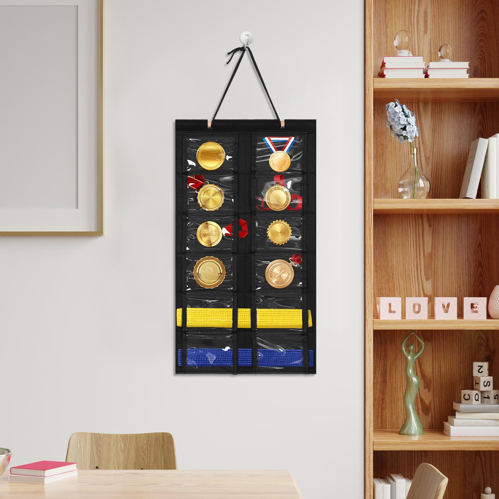 Belt Display Stand Medal Hanging Rack Space Saving Storage Organizer Martial Arts Taekwondo Karate Student Storage Supplies