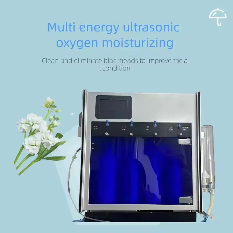 Multifunction Oxygen Hydra Dermabrasion Skin Care Machine Facial Cleaning Rejuvenation Remove Blackhead Face Lifting