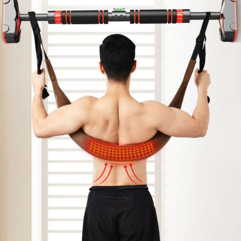 Breathable Spine Exercise Lumbar Belt Strong Bearing Capacity Soft Outdoor Hanging Waist Spine Belt Installation-free