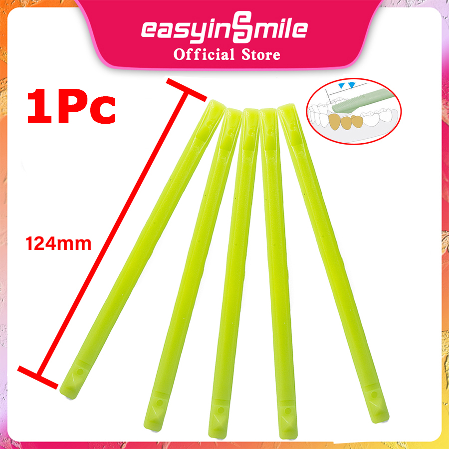 EASYINSMILE Dental Bite Stick Bar Pusher Inlay Crown Bridge Setter Orthodontic Tools 142MM Autoclave (Green))