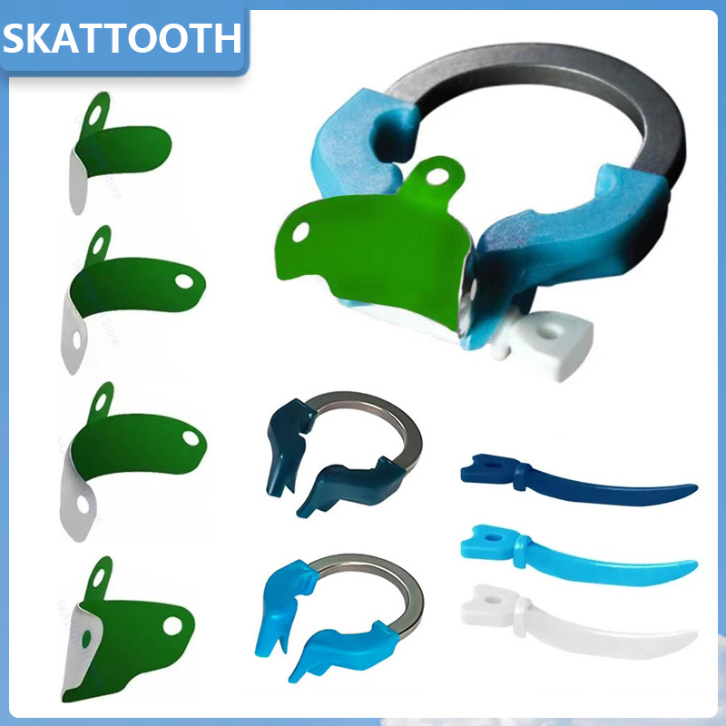Dental Non-stick Matrix Bands Sectional Contoured Matrix System Metal Matrices Matrix Ring Dental Wedges for Tooth Restoration