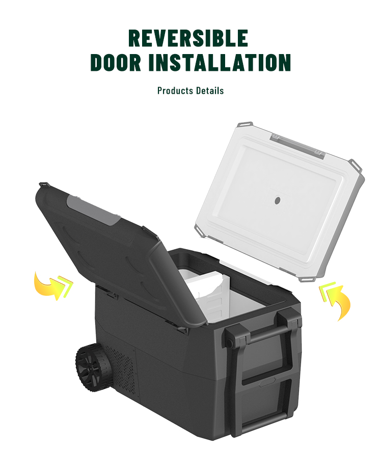 Portable Electric 12V 24V Mini Small Beauty Insulin Camping 26L 36L Car Refrigerator Freezer Cooler Box Fridge