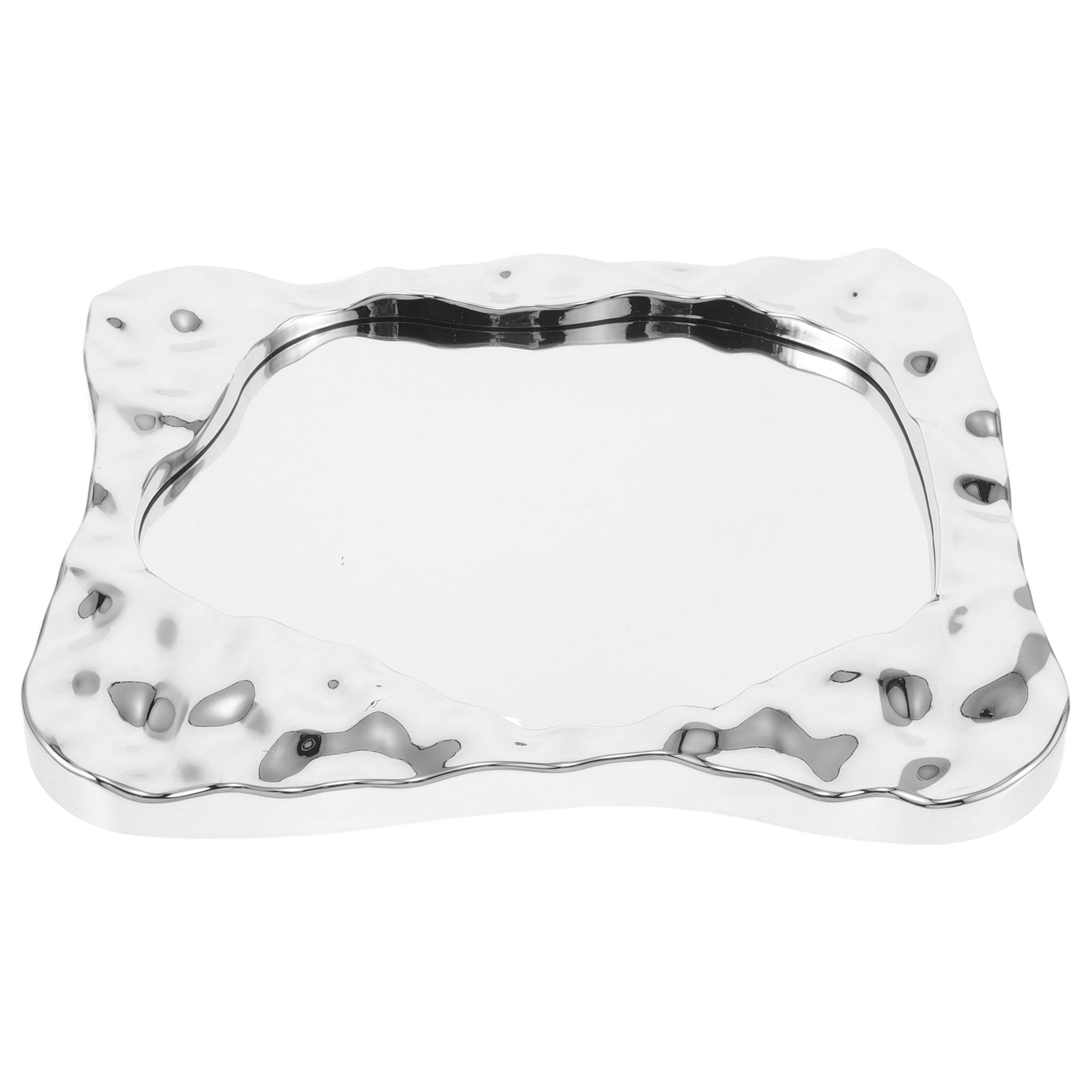 Makeup Mirror Vanity Hand Compact Small Table Top Desk Travel Dressing Square High Aesthetic Beauty Modern Trendy