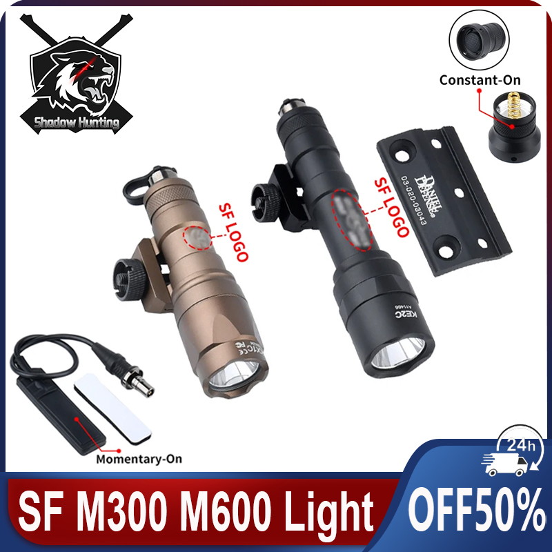 Tactical WADSN Danie Defense DD Mount SF M300 M600 Flashlight For MLOK KEYMOD SMR Rail Metal Base Hunting Airsoft Accessories