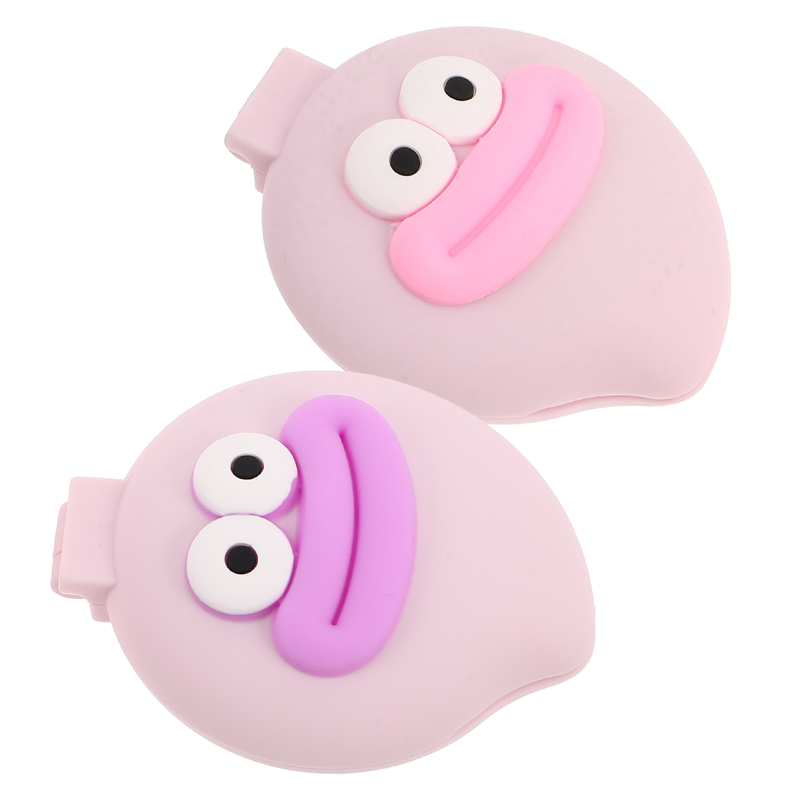 2 Pcs Cartoon Comb for Girls Foldable Kids Hair Brush Travel Folding Hairbrushes Pocket Comb with Mirror Detangler Toddler