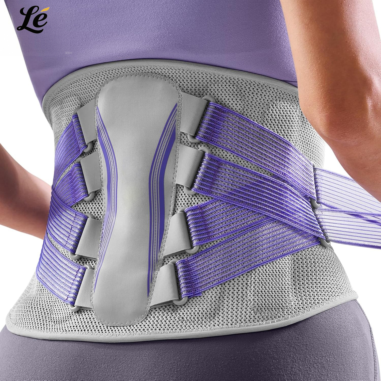 Back Support Belt Bionic Design Adjustable Lumbar Brace Breathable Mesh Padding For Disc Herniation Sciatica Scoliosis Relief