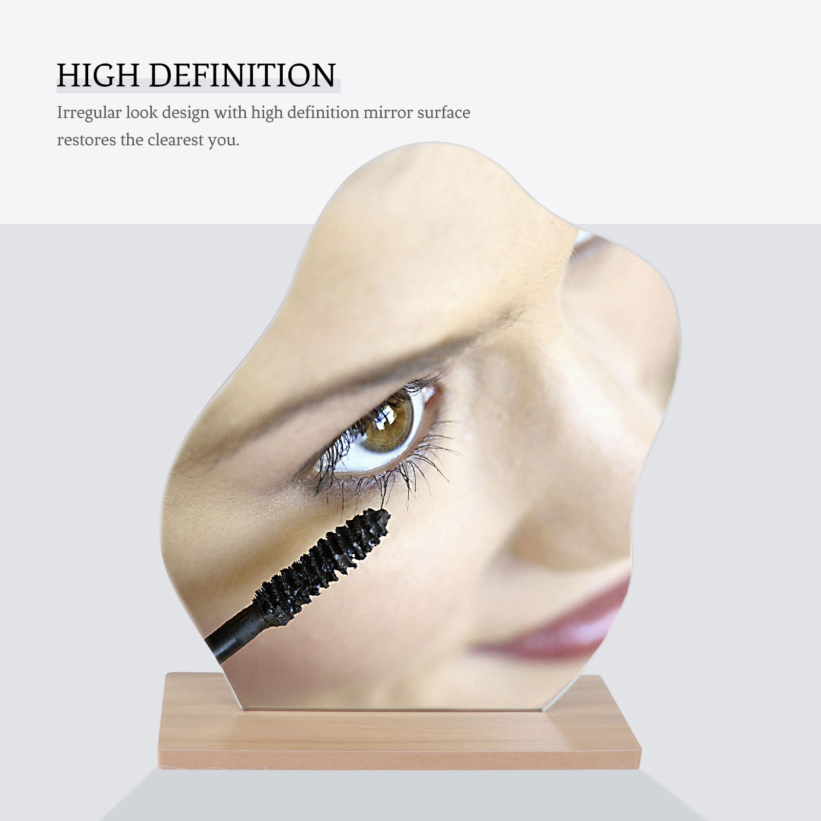 Vanity Mirror Aesthetic Personal Makeup Mirrors Bedroom Desk Desktop Table Multifunctional