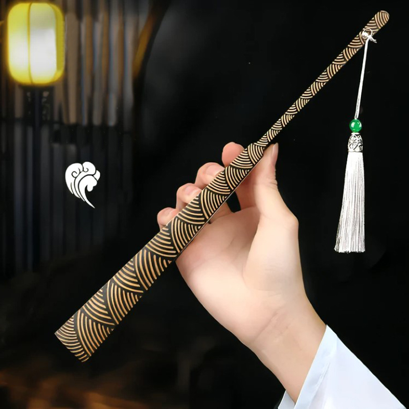 High Quality Cloud Carved Folding Fan Chinese Traditional Fan Martial Arts Performance Props Gift Recommendations Silk Products