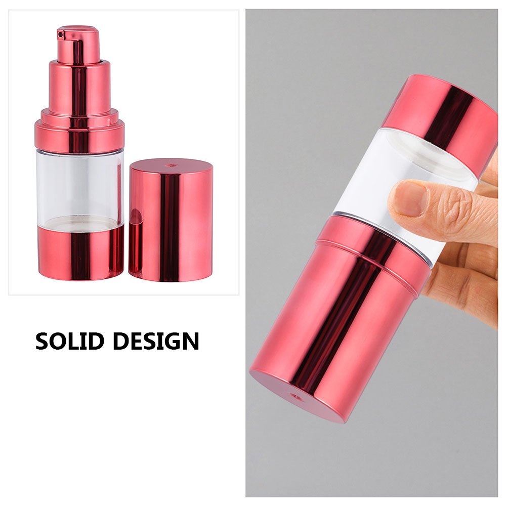 6 Pcs Empty Bottles Clear Plastic Travel Dispenser Lotion Containers Portable Refillable Skincare Packaging