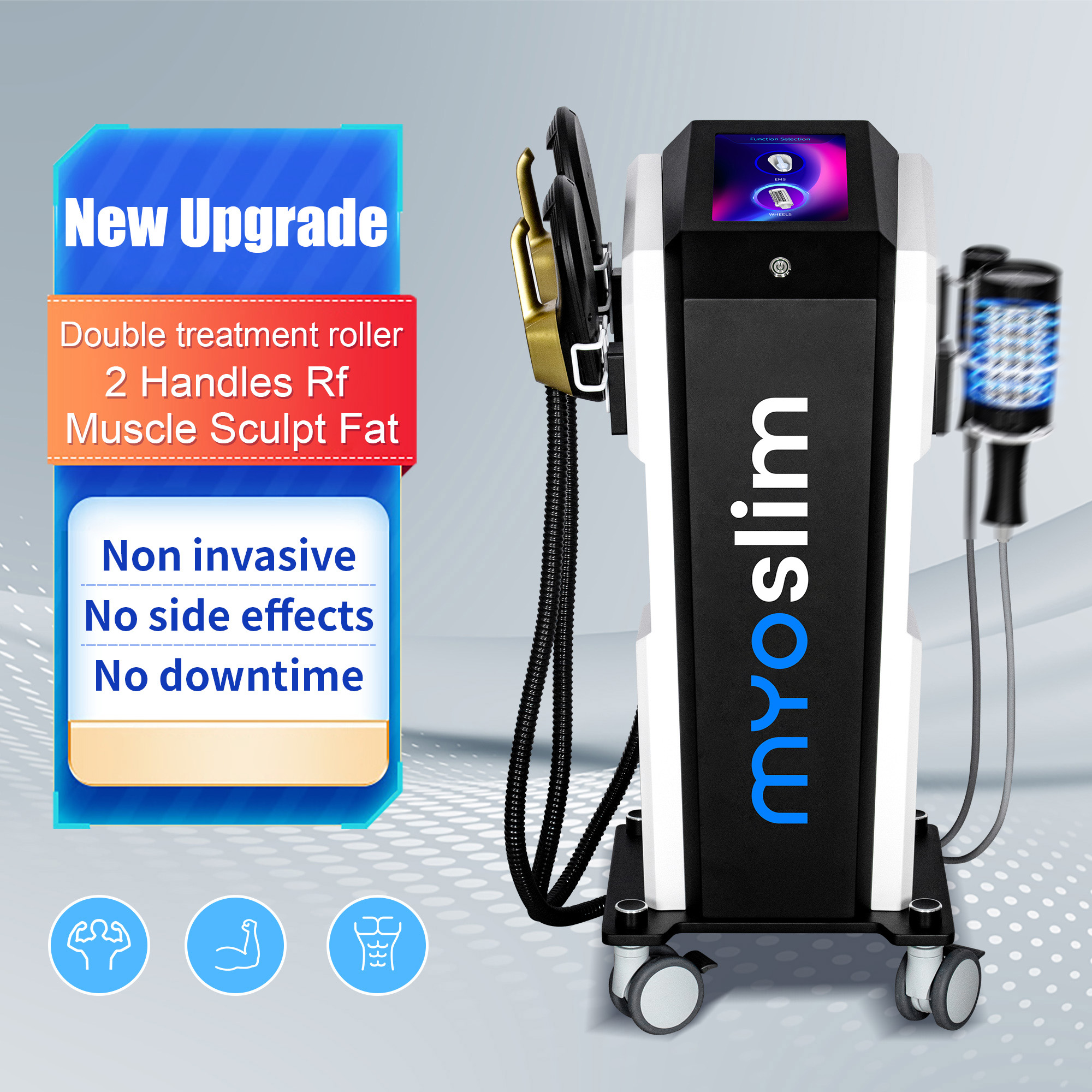 15 Tesla 6500W roller Neo muscle energy weight loss machine facial shaping machine SPA device