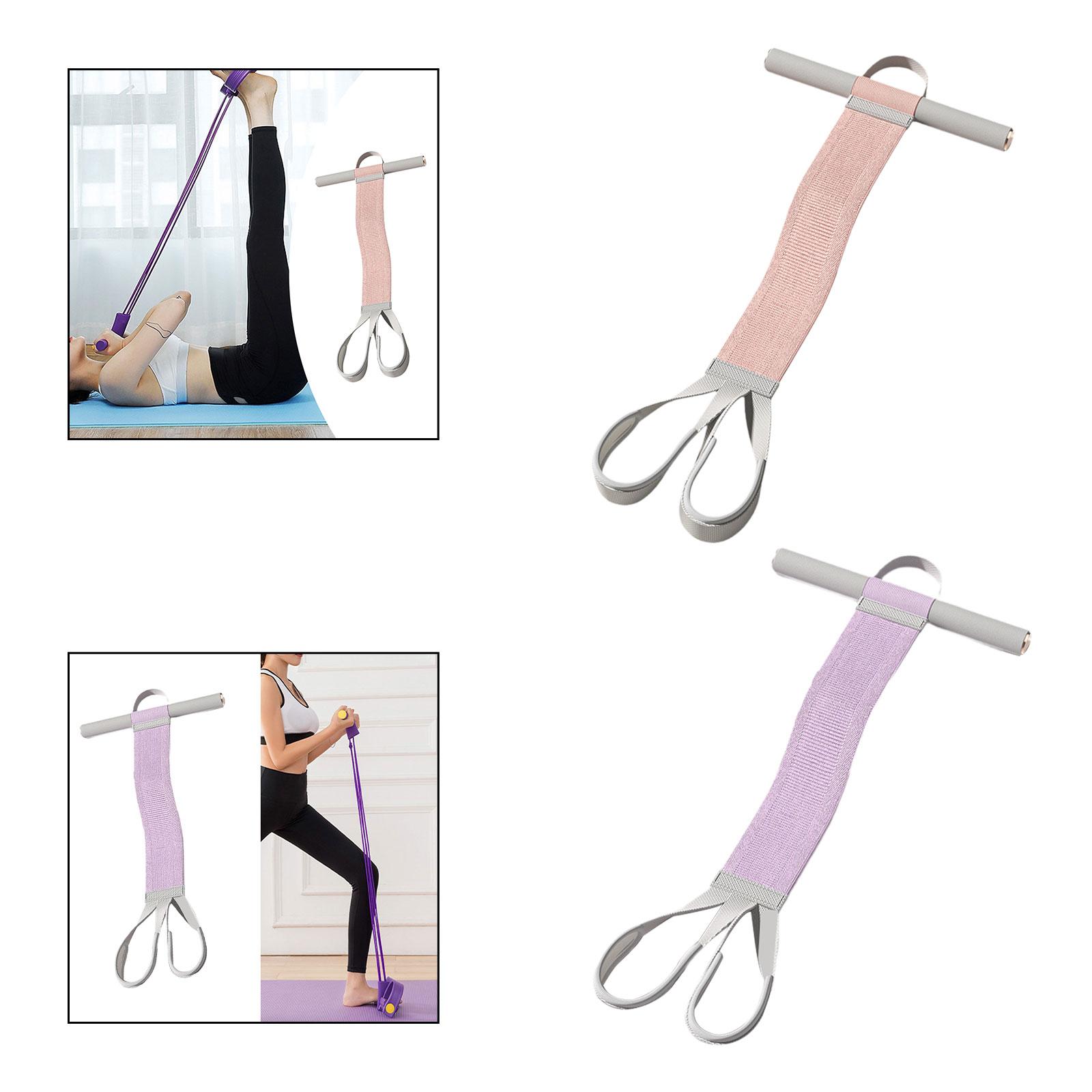 Fitness Resistance Band Sit up Stretch Rope for Indoor Sports Home Gym Women