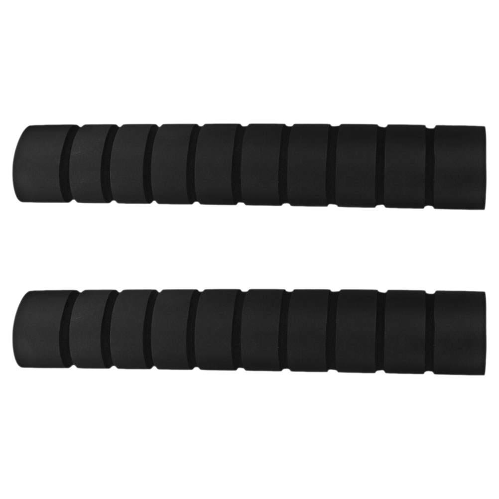 2Pcs AntiSlip Foam Shoulder Pad PullUp Bar Grips Black Sponge Fitness Accessories Gymnastics Workout Stability Enhancement