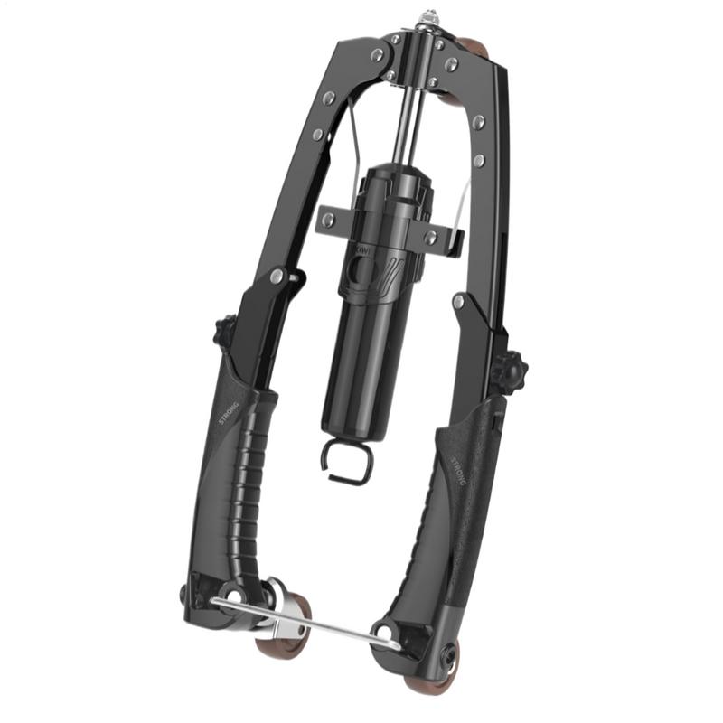 Arm Trainer For Men Home Gym Back Expander Adjustable 22-440 Lbs Hydraulic Resistance Home Chest Expander Abdominal Wheel For