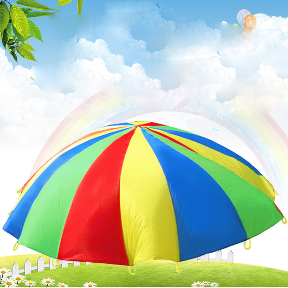 11 Meter Children Parachute Toy for Gymnastics Team Building Outdoor Games Kids Play Material Indoor School