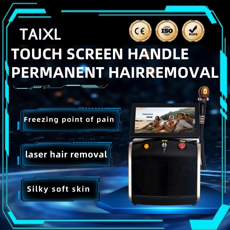 4 waves IPL Professional Diode Ice Titanium Laser Body Hair Removal Machine 2025 Portable 808 755 Alexandrite Device Permanent