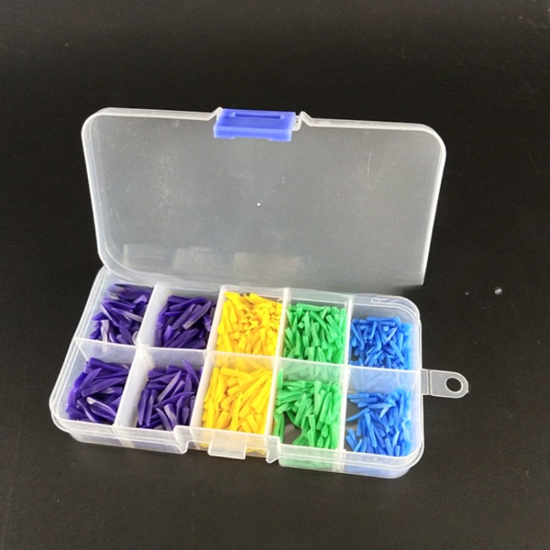 Dental Tooth Gap Set 800 Dental Gap Wedges Plastic Tooth Tip Gap Filling Auxiliary Tool Tooth Wedge Protect Gums From Damage