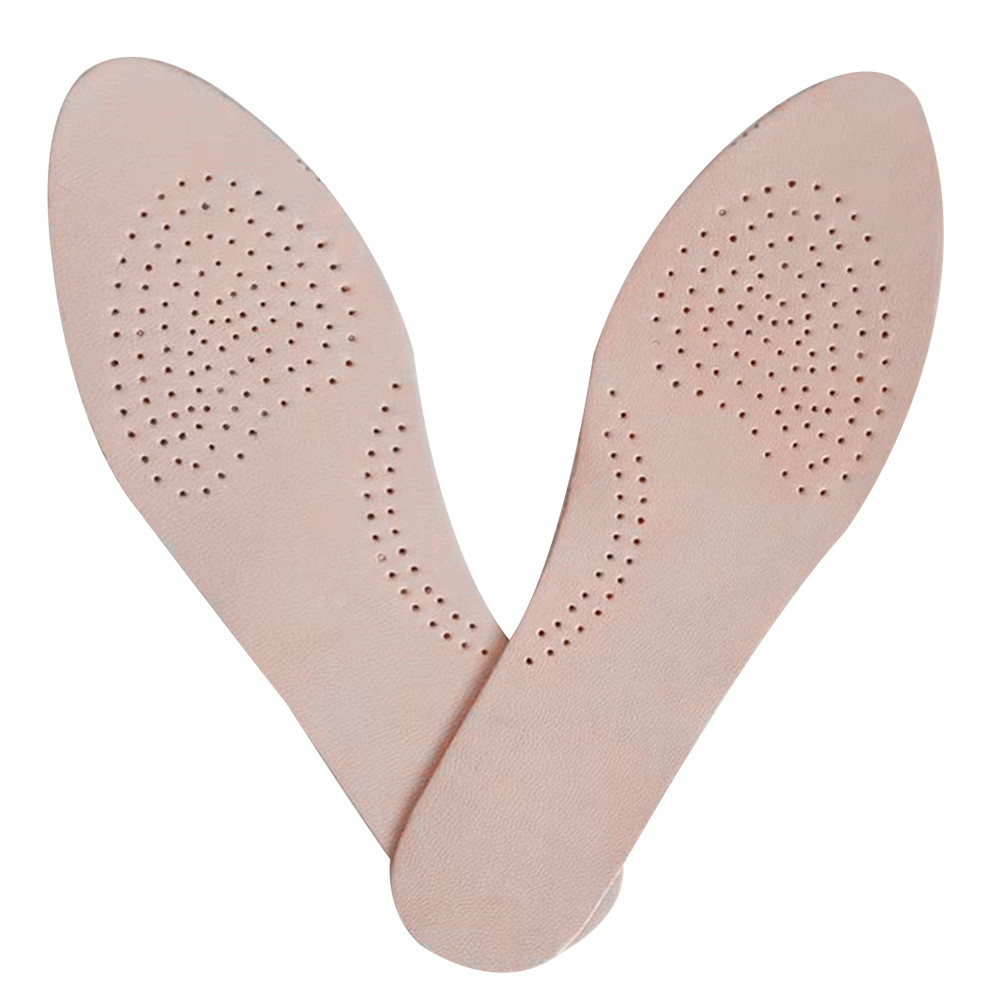 Breathable Insole Feet Pads Sports Shoe Cushion Absorption Sweat Beige Ladies Sole Arch Support Foot Care Tool