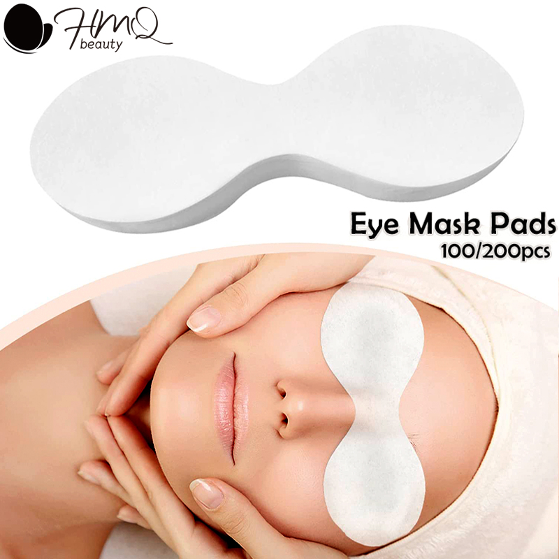 500/300/100Pcs Disposable Eye Mask Paper DIY Cotton Spa Eyes Pads Ultrathin Silk Eye Mask Facials Masks Paper Skin Care Tools