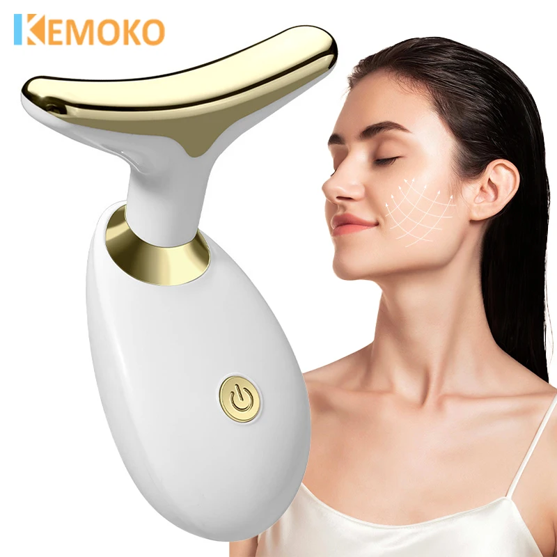 Neck Face Lifting Device Eye Massage Face Slimming  Beauty Skin Facial Vibration Machine Anti Aging Reduce Edema Double Chin