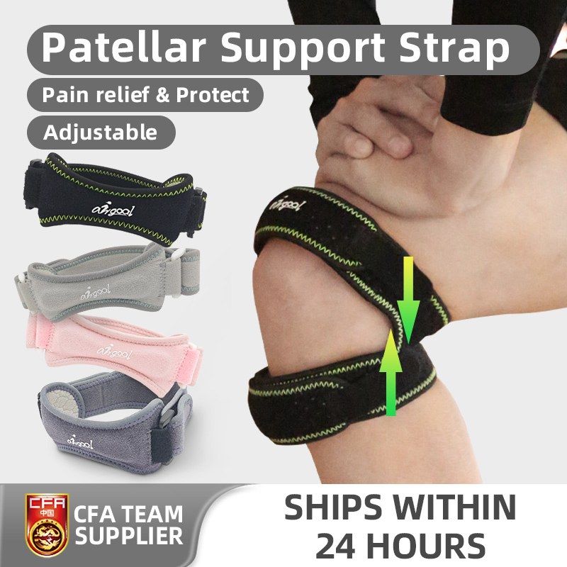 Patella Knee Band Adjustable Knee Support Strap Elastic Knee pad For Basketball Football Running Cycling Gym
