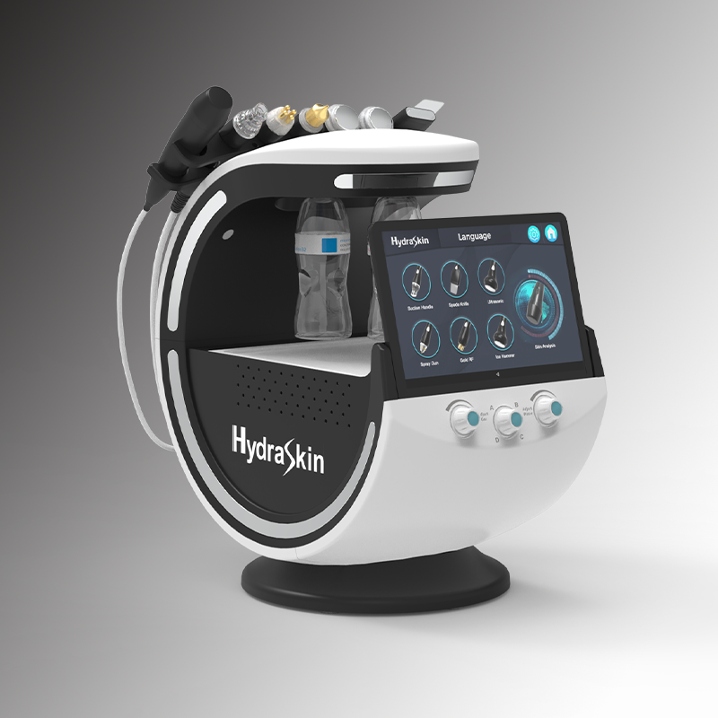 7 in 1 Hydra Peeling Facial Hydro Small Bubble Water Hydro Aqua Facial H2o2 Hydra Machine