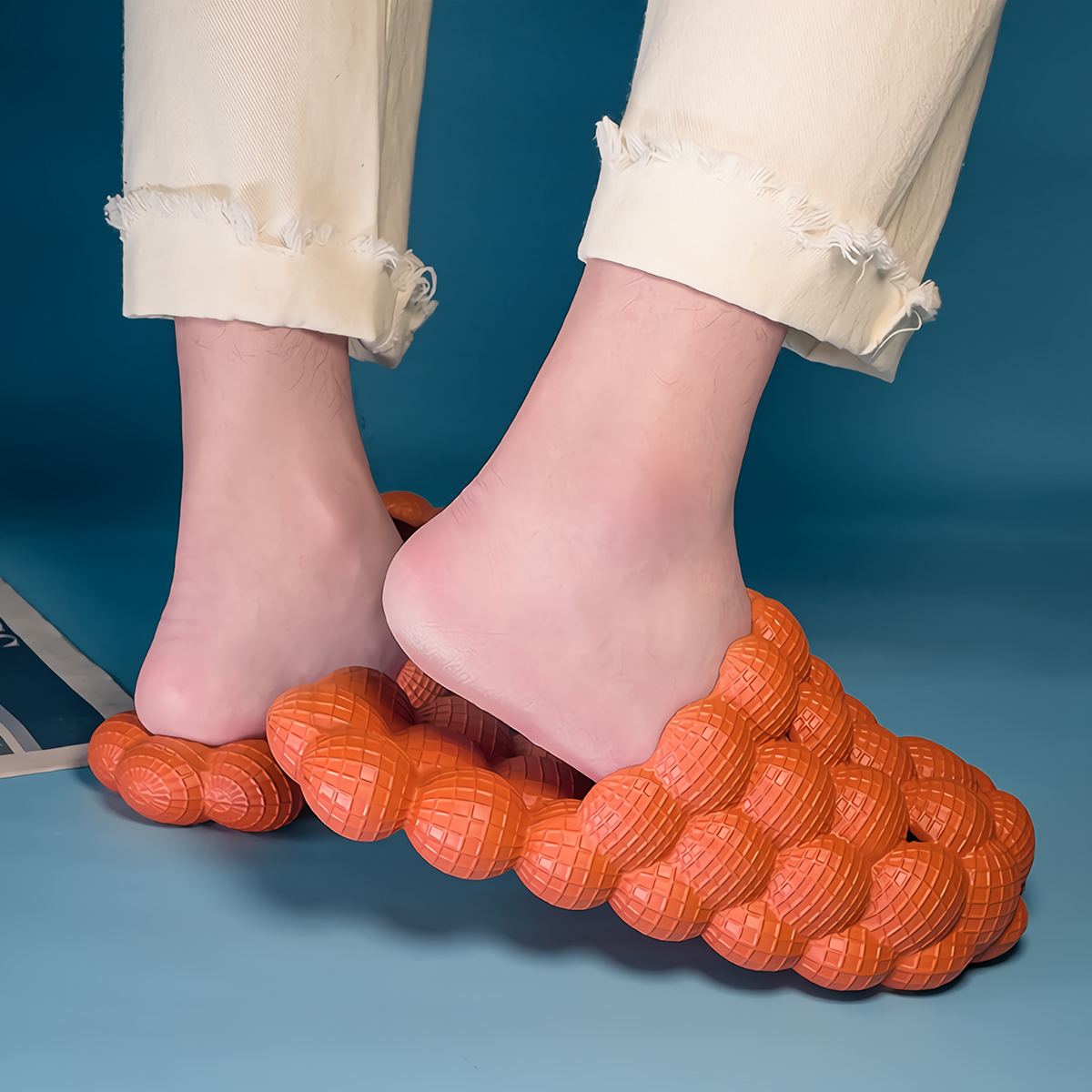 Soft Bubble Massage Bottom S Non slip Indoor Home Wear Comfortable Summer EVA Material Lightweight Breathable