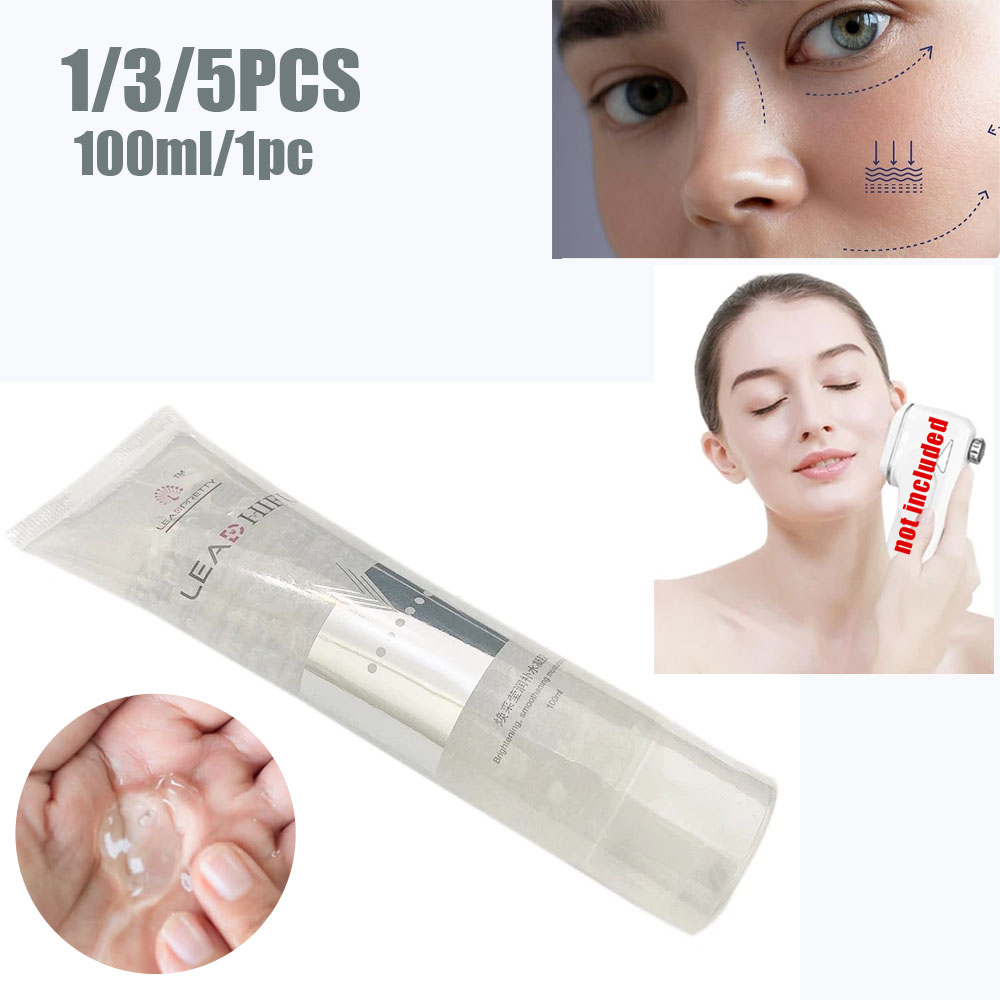1/3/5PCS Ultrasonic HIFU RF Lifting Massager Gel 100ML Body Slimming Lifting Facial Skin Firming Tighten Anti Wrinkle Beauty Gel
