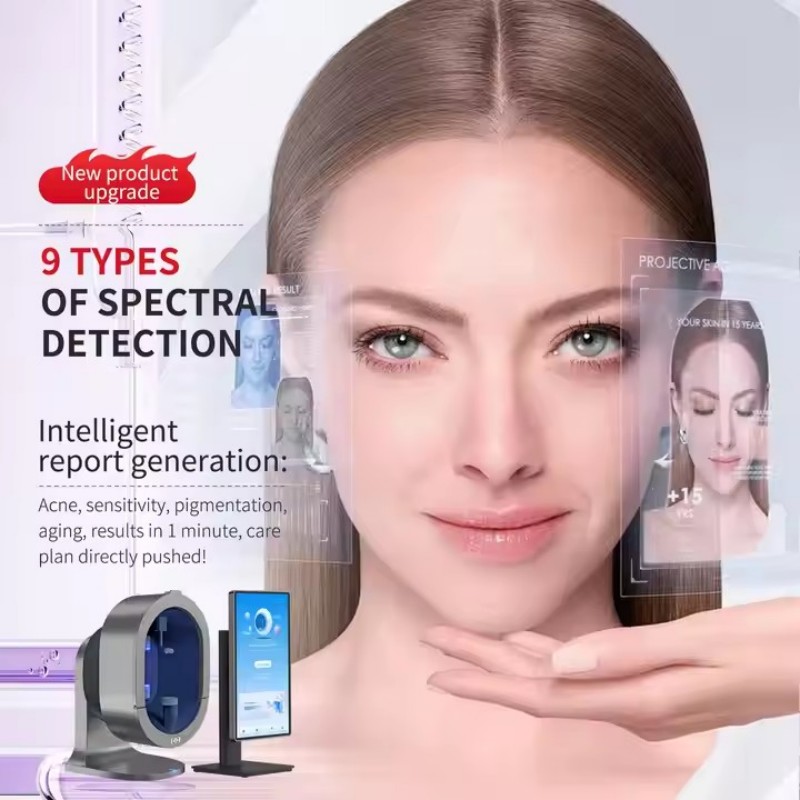 X5 Pro-AI Skin ImageAnalyzerFull-Body Multi-Spectral Scan for Beauty Equipment Scalp Analyzer Multi-Language 21.5 Inch