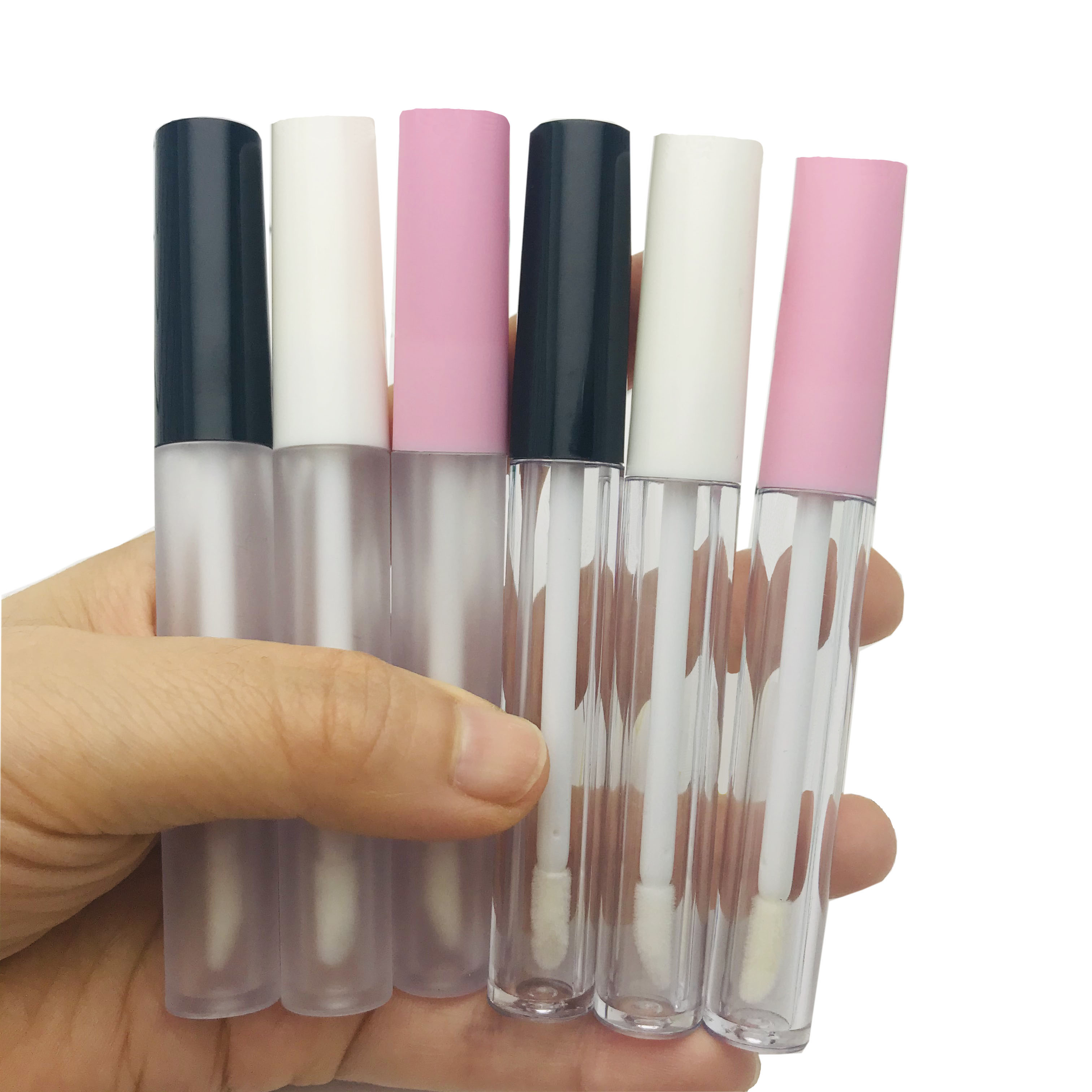2.5ml Empty Lip Gloss tubes AS Lipstick tube Clear/Frosted Lip balm cosmetic packing container