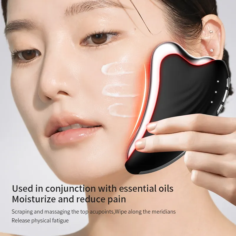 3 Colors Scraping Board Face Massage Skin Care Beauty Tool Home Face Massager