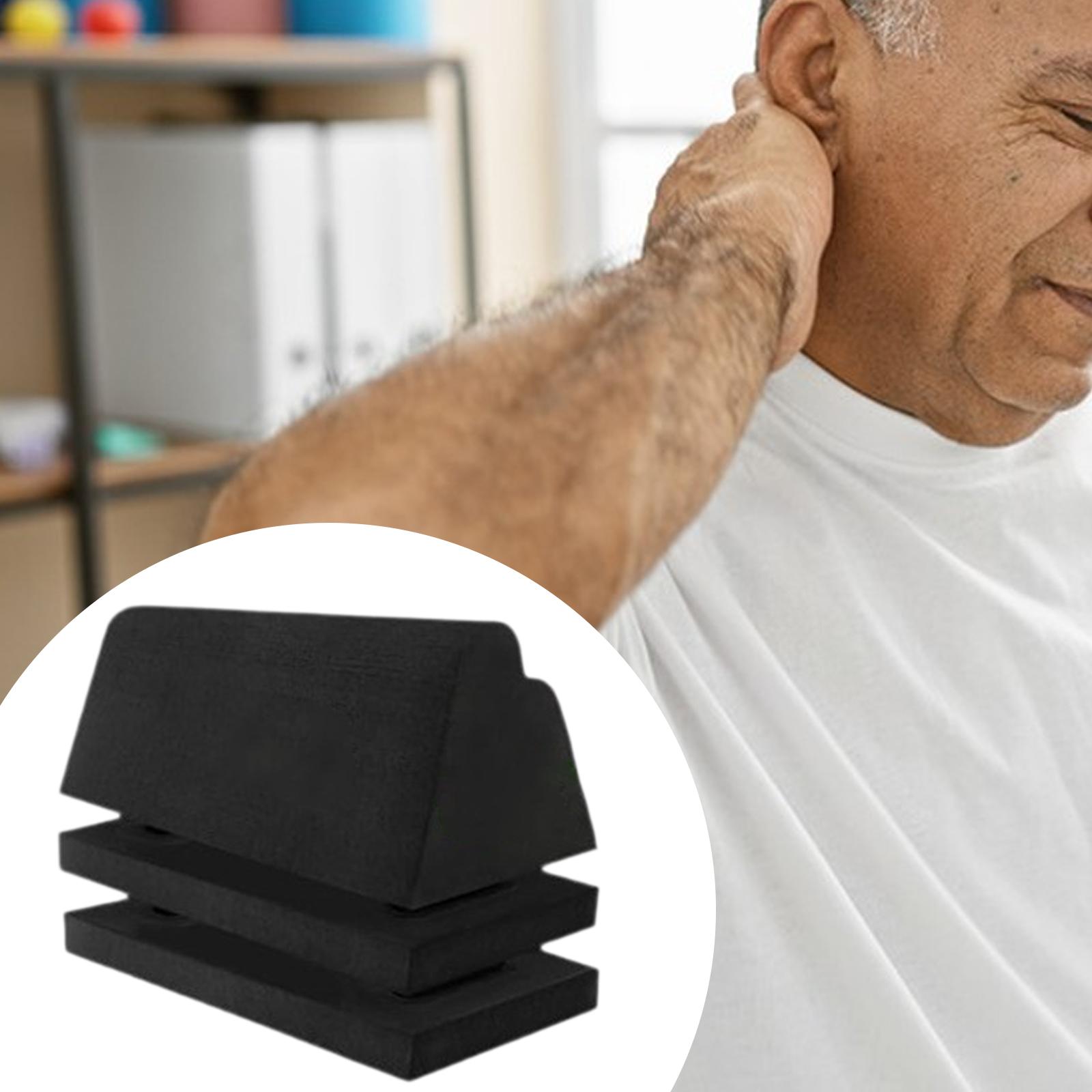 Cervical Traction Wedge Pillow Back Traction for Relief Forward Head Posture