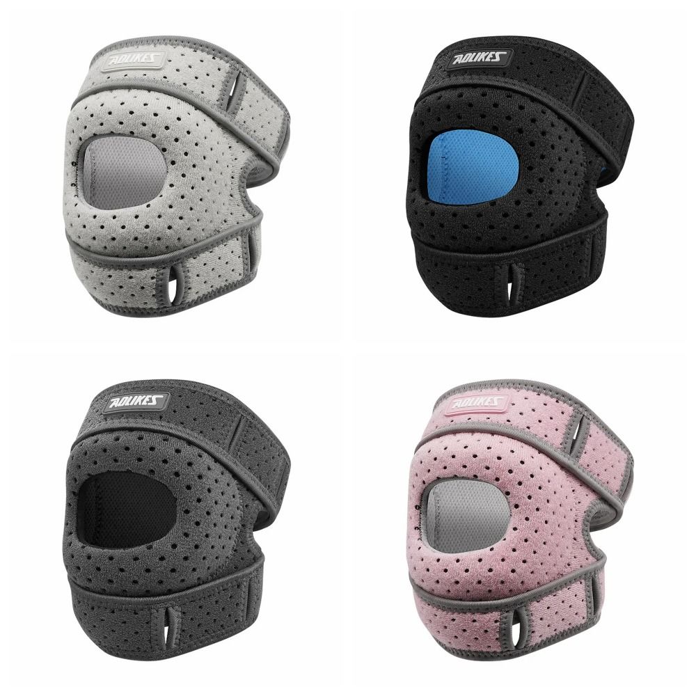 Patella Protector Patella Knee Brace Adjustable Soft Patella Protect Band Breathable Pressurize Sports Knee Brace Volleyball