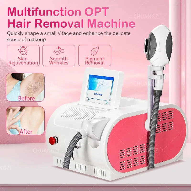 Best-Selling Portable Hair Removal Device OPT IPL Permanent Hair Removal Device IPL Hair Removal Pulse Light Hair Removal Device