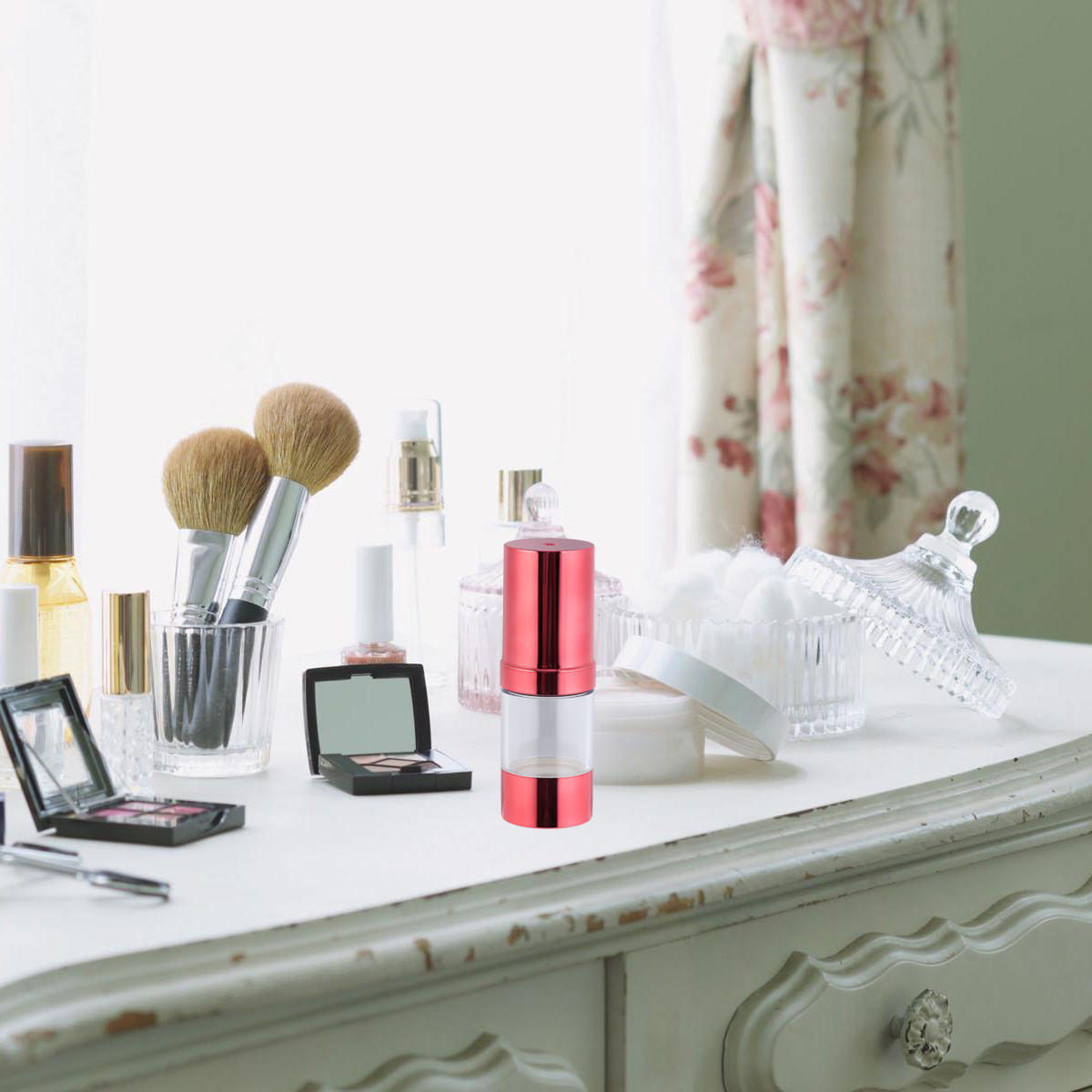 6 Pcs Empty Cosmetics Bottles Travel Size ABS PP PET Material Leak Proof Lotion Shampoo Storage Subpackaging Plastic Bottle