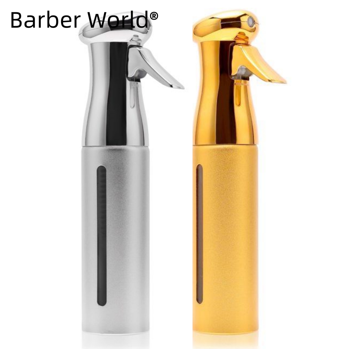 300ML Salon Spray Bottle Fine Mist Continuous Spray Bottle Shiny Aerosol Water Can Hairstyling Beauty Flask Continuous Sprayer