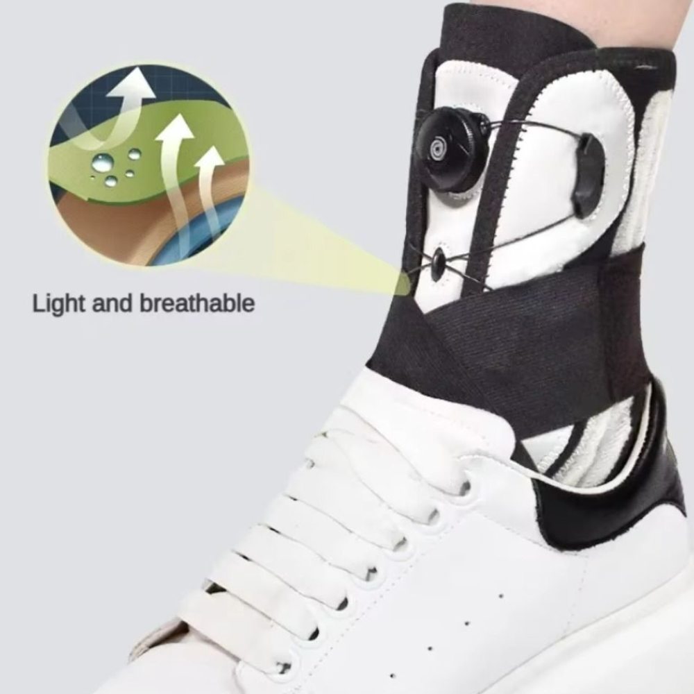 Knob Adjustment Ankle Support Sprain Protection Retainer Clip Corrector Ankle Stabilizer Elastic Belt Splint Support