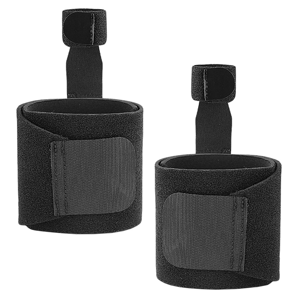 Toe Foot Protectors Broken Support Black Sbr Hammer Corrector for Men and Women