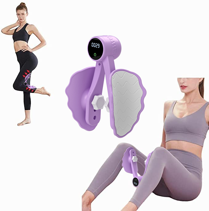 Pelvic Floor Muscle Trainer Bladder Control Trainer Kegel Exerciser With Counter Thigh  Muscle Fitness Equipment