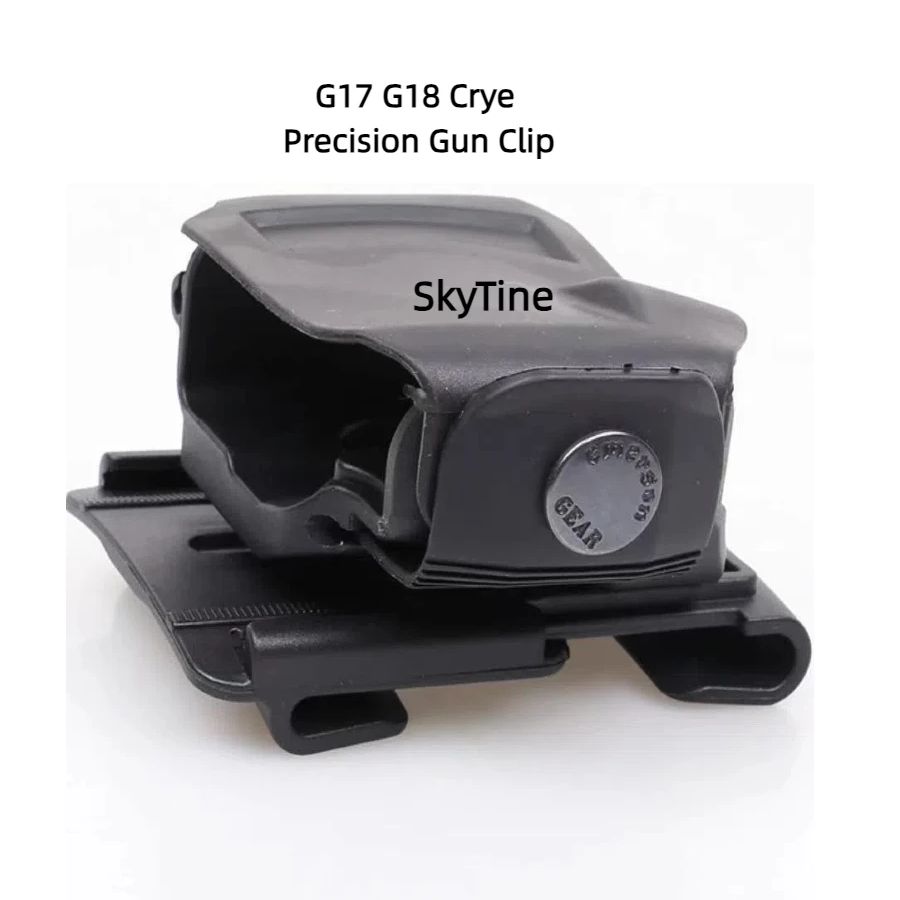 SkyTine Outdoor GLOCK Tactical Gun holster G17 G18 Crye Precision Gun Clip Airsoft Glock Handgun Holder Hunting Accessories