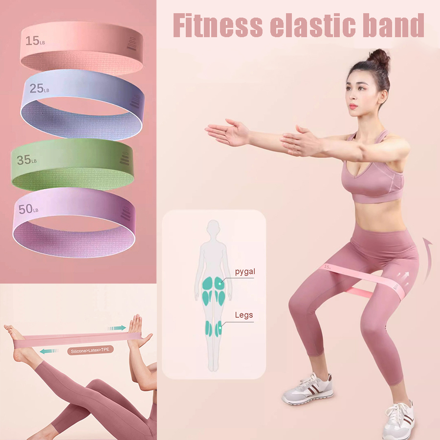 Hip Fitness Elastic Band, Gym Strength Training, Resistance Tension Band, Hip Curling Circle, Hip Trainer