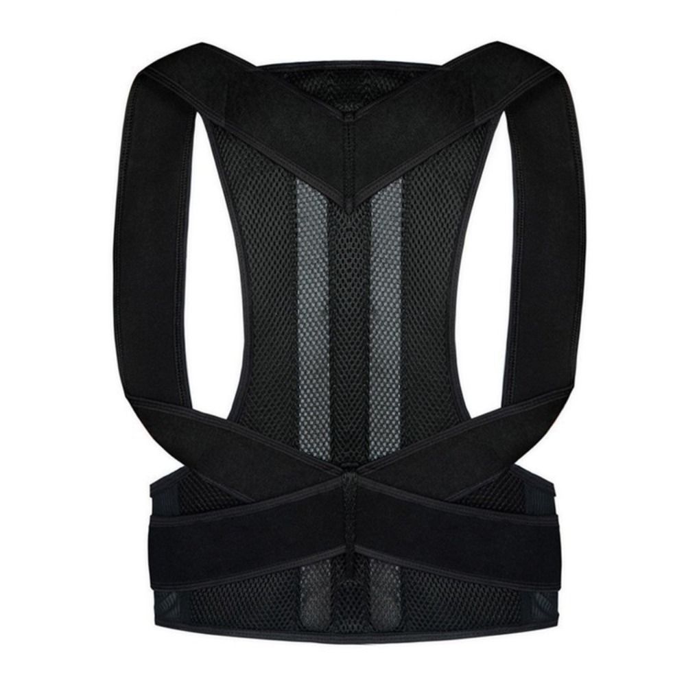 Comfortable Posture Corrector Cotton Material Breathable Clavicle Brace Ergonomics Design Adjust The Tightness