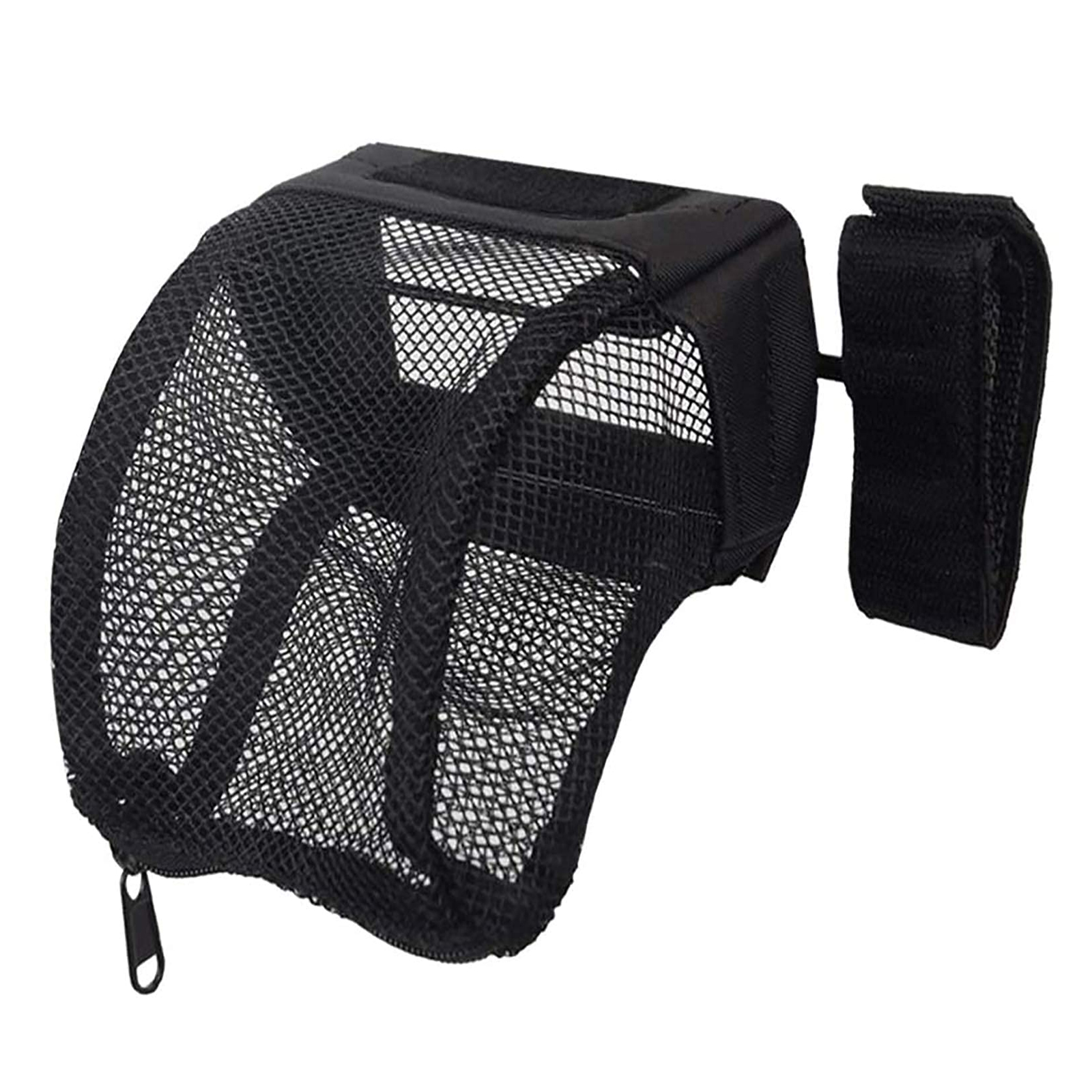 Tactical Brass Shell Catcher Cartridge Nylon Mesh Collector with Zippered Bottom and Quick Release Design Storage Case