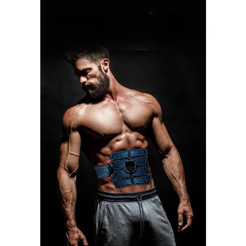 Lazy Fitness Belt  Abdominal Muscle Patch Abdominal Muscle Exercise Stimulating Massage Home Sports Equipment